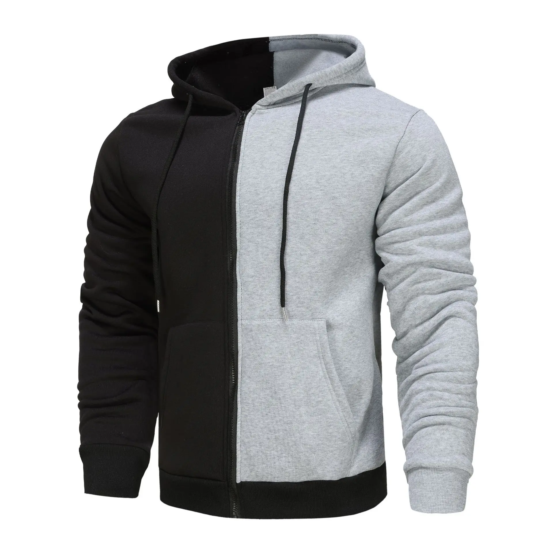 New Hoodie Men Sweatshirt Spring Autumn Casual Slim Full Sleeve Men Hoodies Sweatshirts Zipper HipHop Streetwear M 3XL - Image 2