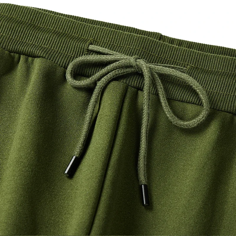 Mens Fleece Active Workout Athletic Jogger Sweatpants with Drawstring and Zipper Pocket for Men - Image 6